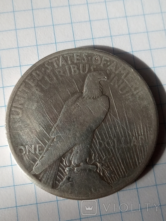 1 доллар США 1927 г. Серебро.Филадельфия, фото №11