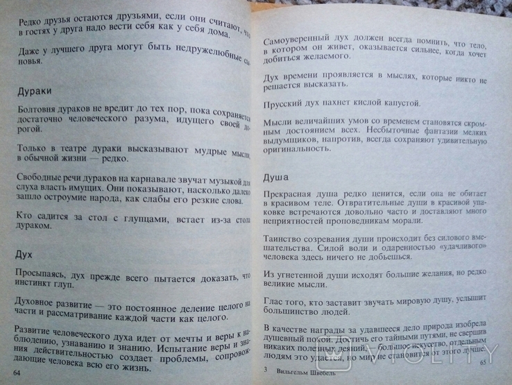 Вильгельм Швебель. Взглядьі и суждения. 240 стор. 1992 р. - 1 шт., фото №6