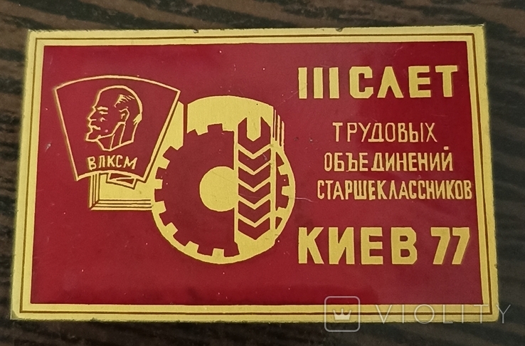 III Слёт трудовых объединений старшеклассников Киев 77 (14.6), фото №2
