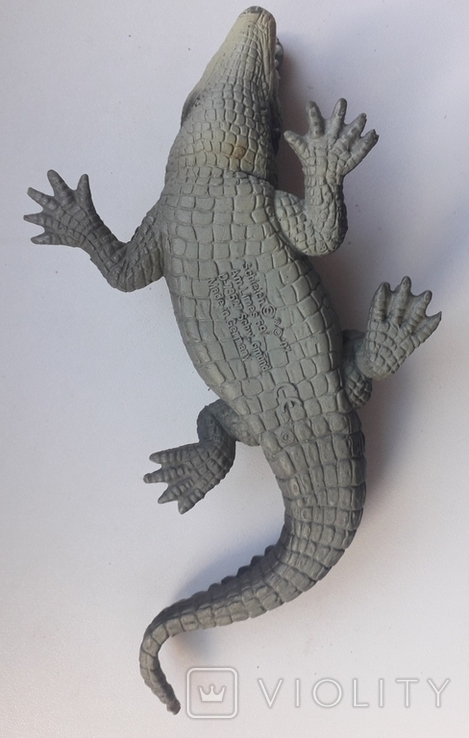 Алігатор, реалістична фігурка, Schleich, Німеччина - L 17.5 см., фото №5