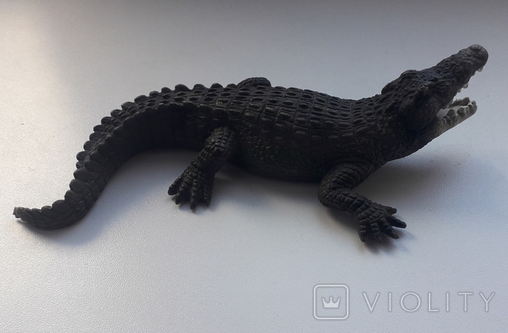 Алігатор, реалістична фігурка, Schleich, Німеччина - L 17.5 см., фото №8