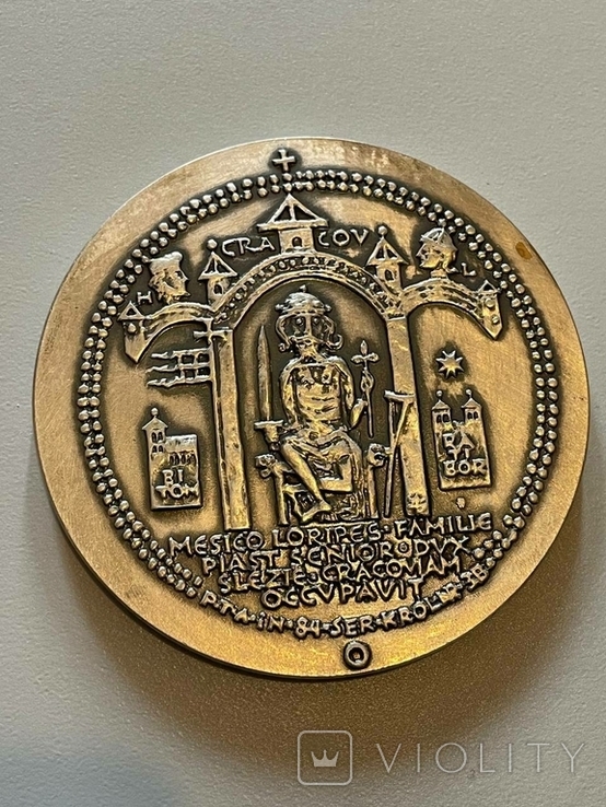 Історична медаль - Король Мешко, фото №2