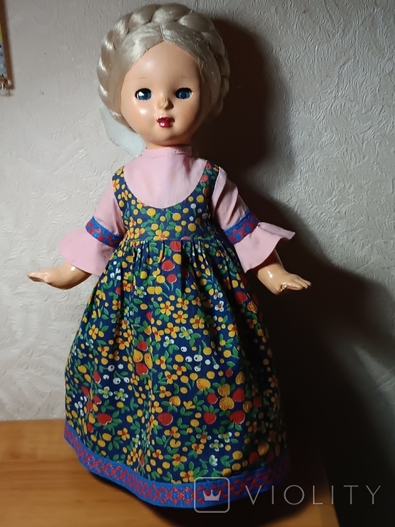 Ивановская кукла СССР Марья (полностью опилочная), фото №2