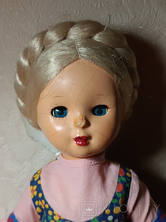 Ивановская кукла СССР Марья (полностью опилочная), фото №3