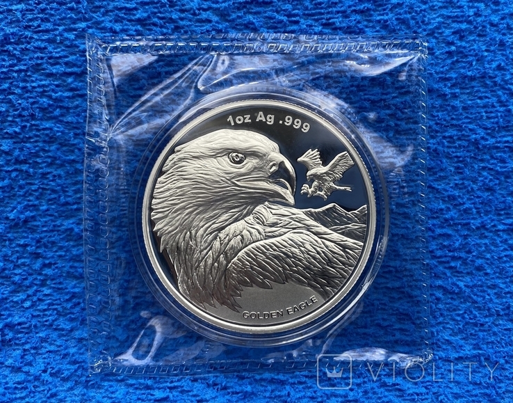 Орел Самоа 2023 Перша монета в серії Тираж 10 тис., фото №2