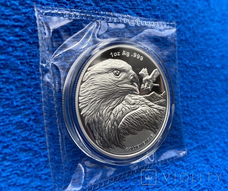 Орел Самоа 2023 Перша монета в серії Тираж 10 тис., фото №4