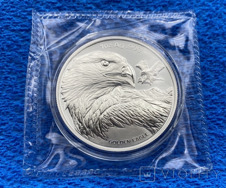 Орел Самоа 2023 Перша монета в серії Тираж 10 тис., фото №6