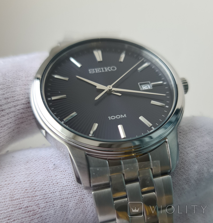 Чоловічий годинник Seiko SUR259p1 41mm новий, фото №5