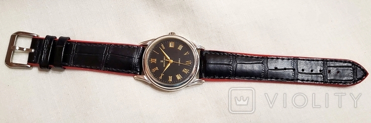 Срібний механічний годинник Magnum 17 коштовностей від торгового дому Політ, фото №7