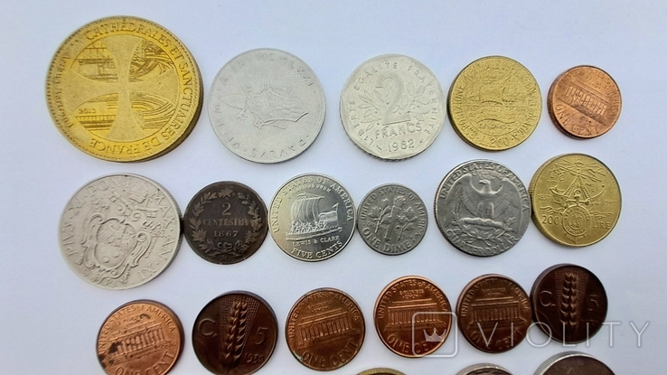 28 монет одним лотом, фото №3