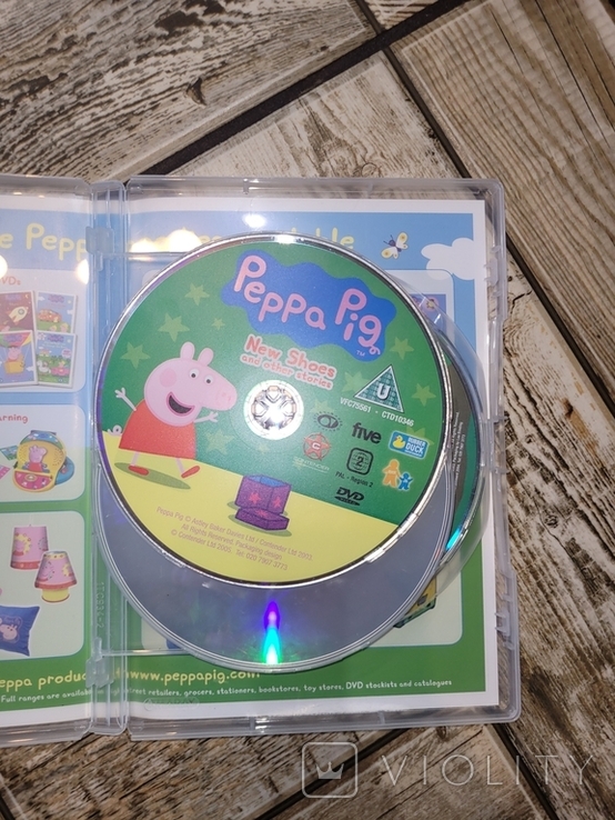 Диск ДВД DVD диск Пепа., фото №5