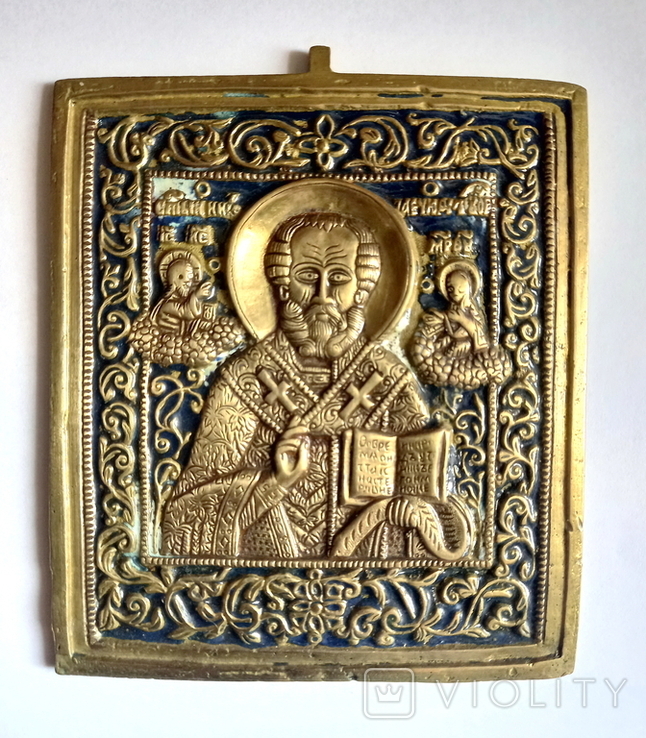 Икона Святой Николай Ікона Святий Миколай, фото №3