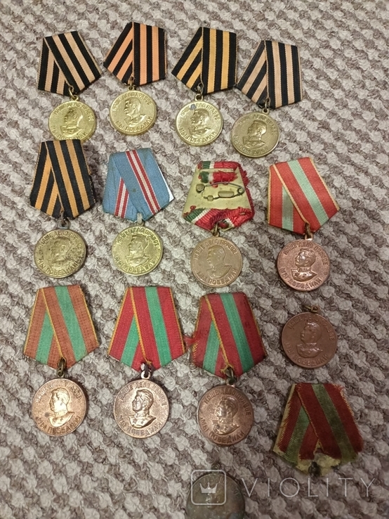 Медали За победу над Германией и доблестный труд, фото №2