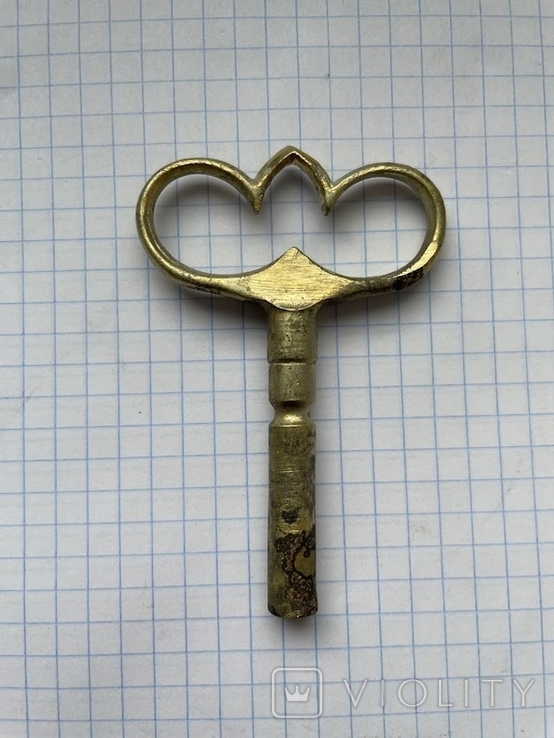 Часовой ключ латунный, фото №3