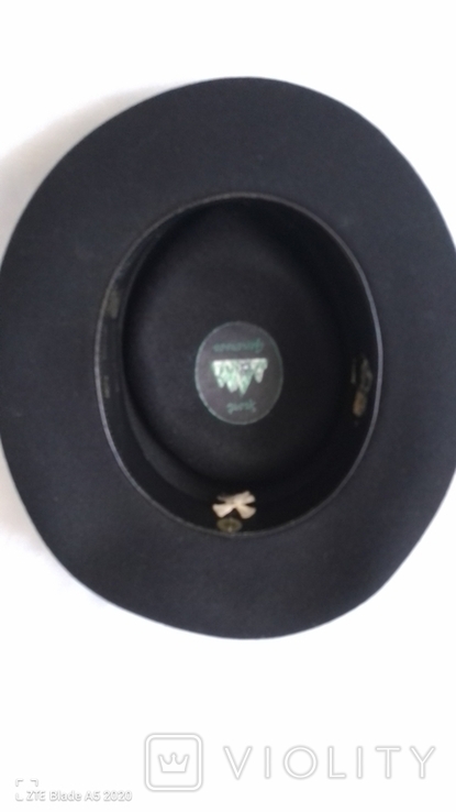 Шляпа чёрная Generoso Швейцария размер 56., фото №8