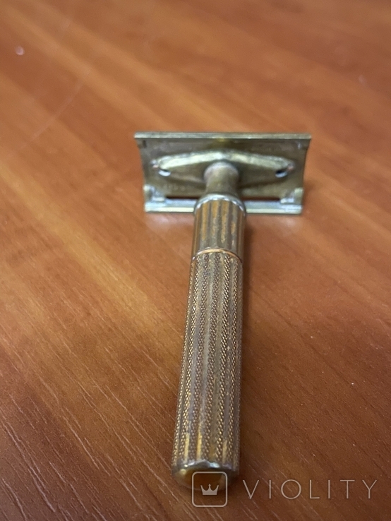 Безопасная бритва Gillet gold tech 1939-1940, фото №4