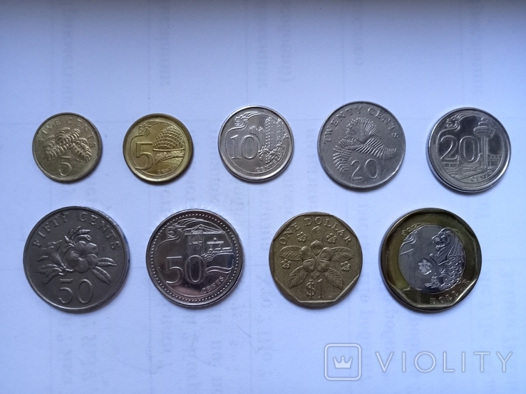 Монети Сінгапура., фото №2
