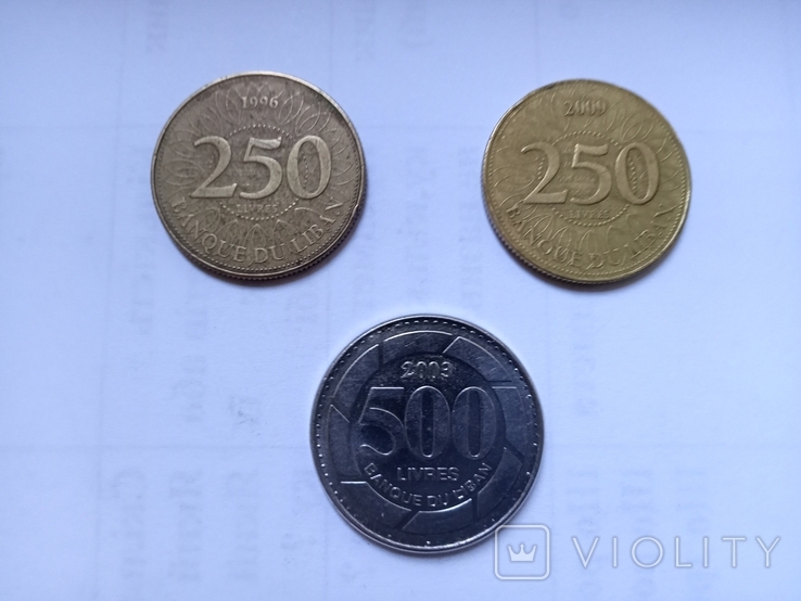 Монети Лівана., фото №2