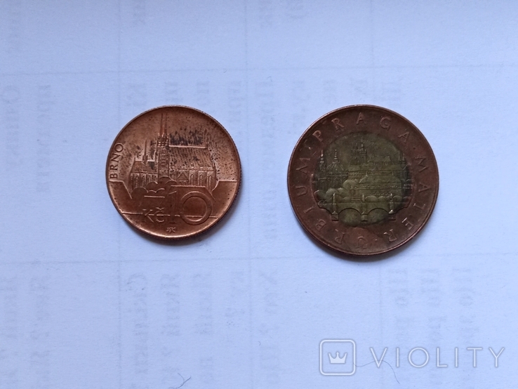 Монети Чехії., фото №2