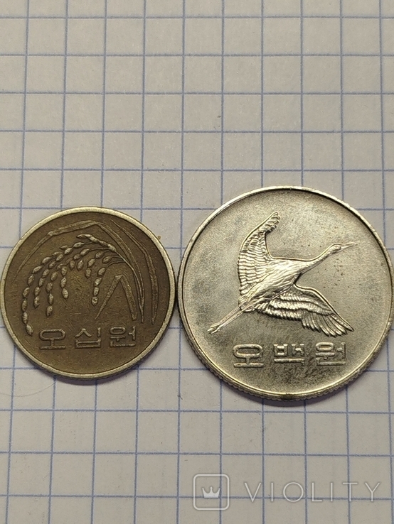 Монеты Южной Кореи, фото №3