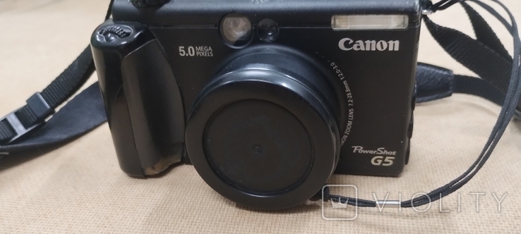 Цифрова камера Canon Powershot G5 PC-1049 Black, фото №5