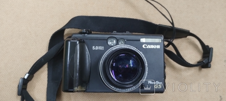 Цифрова камера Canon Powershot G5 PC-1049 Black, фото №8