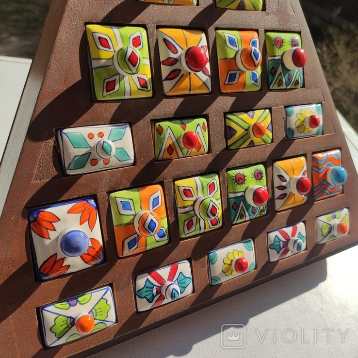 Мини-шкаф комод с керамическими шухлядами, фото №8