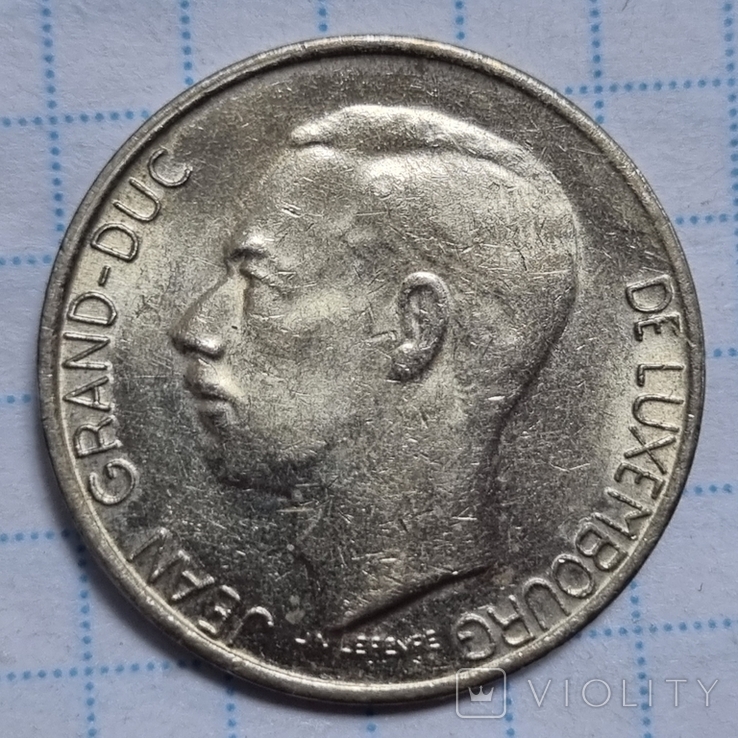 Люксембург 5 франків, 1988, фото №3