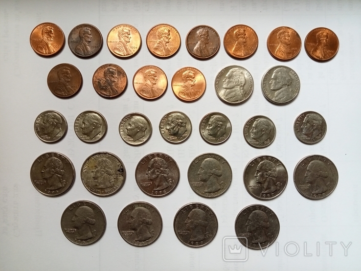 Монети США різні., фото №2