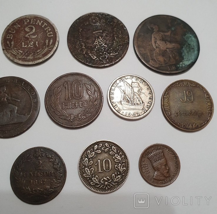 Разные старые монеты, фото №4