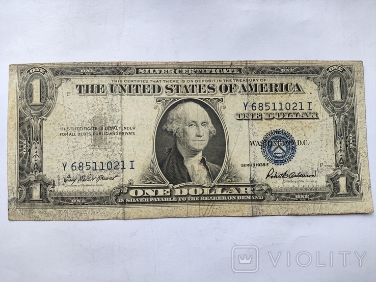1 доллар 1935, фото №2