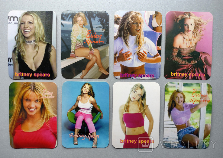 Календарики Бритни Спирс Britney Spears 17шт, фото №3