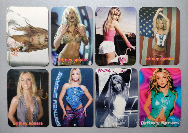 Календарики Бритни Спирс Britney Spears 17шт, фото №4
