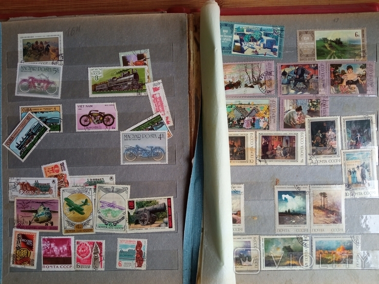 Альбом марок (1964-1986гг). 468 шт с погрешностью 2 шт, фото №7