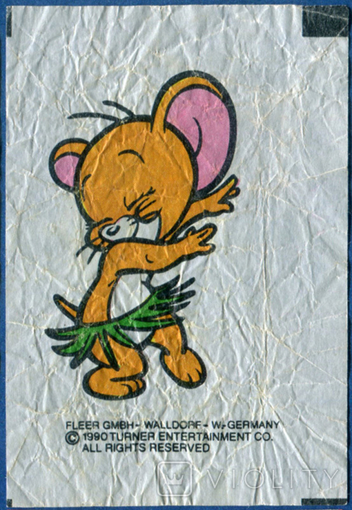 Tom &amp; Jerry #08 Вкладыш от жвачки