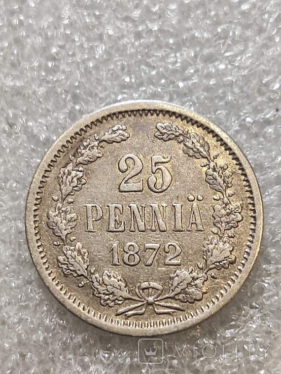 25 пенні 1872, фото №2