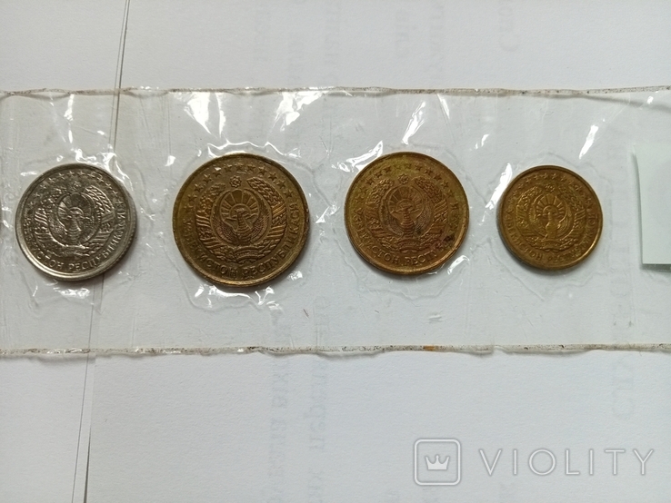 Монети Узбекистану, набір., фото №8