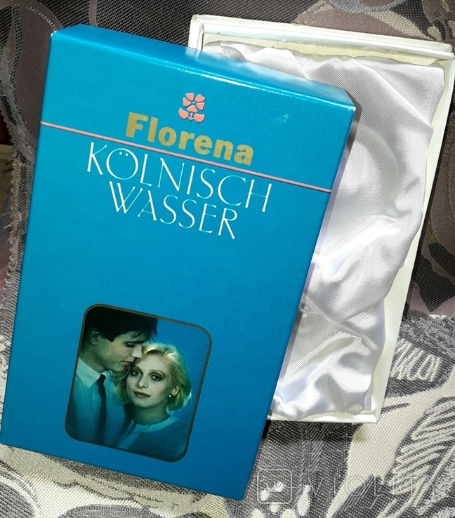 Коробка от подарочного набора Kolnisch Wasser Флорена.1988г., фото №2