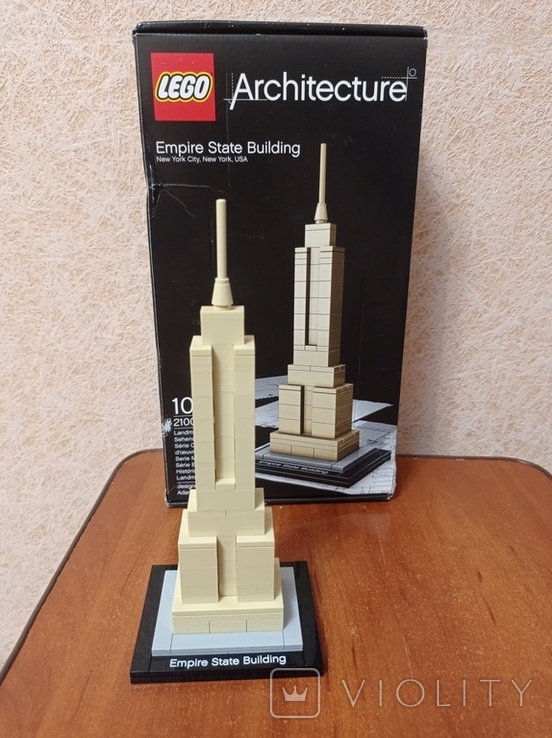 Лего Lego 21002 Empire State Building Емпайр Стейт Білдінг, Архітектура., фото №2