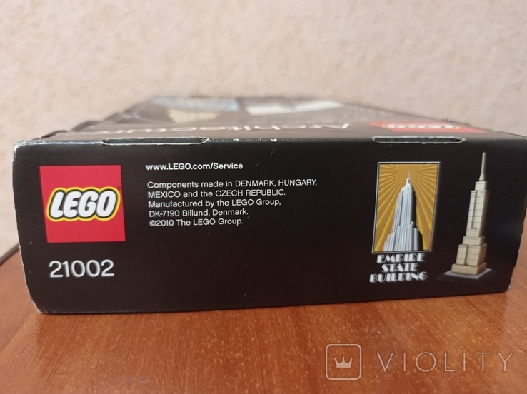 Лего Lego 21002 Empire State Building Емпайр Стейт Білдінг, Архітектура., фото №4