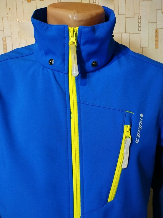Термокуртка чоловіча ICEPEAK софтшелл стрейч на зріст 164 см(13-14 років), фото №4