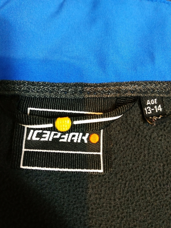 Термокуртка чоловіча ICEPEAK софтшелл стрейч на зріст 164 см(13-14 років), фото №10