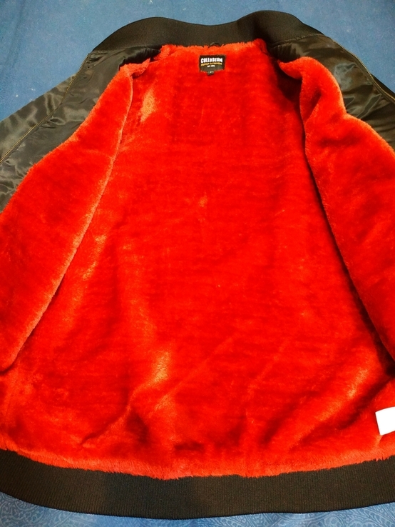 Куртка жіноча модель натівської МА-1 COLLOSEUM хутряна підклада p-p L, фото №9