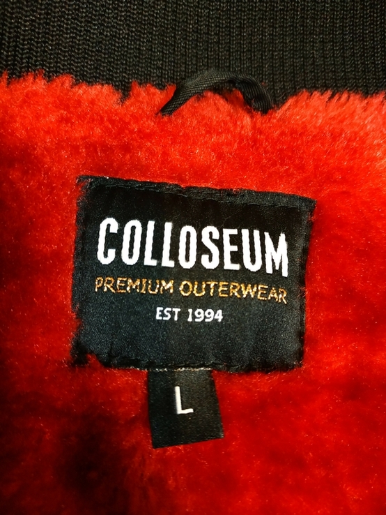 Куртка жіноча модель натівської МА-1 COLLOSEUM хутряна підклада p-p L, фото №10