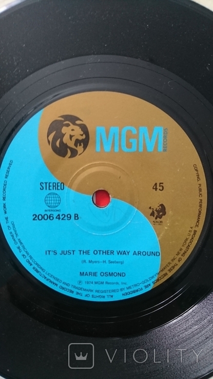 Marie Osmond 1974 MGM record - «VIOLITY»