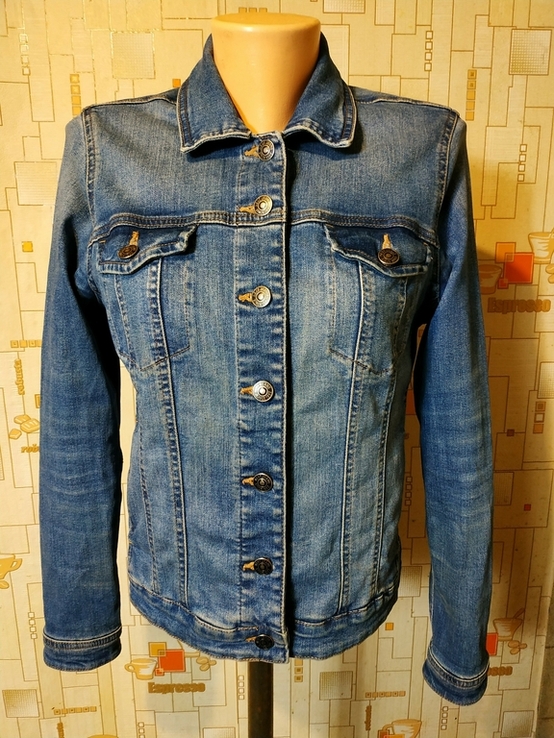 Куртка жіноча джинсова NEXT коттон р-р 14, фото №2