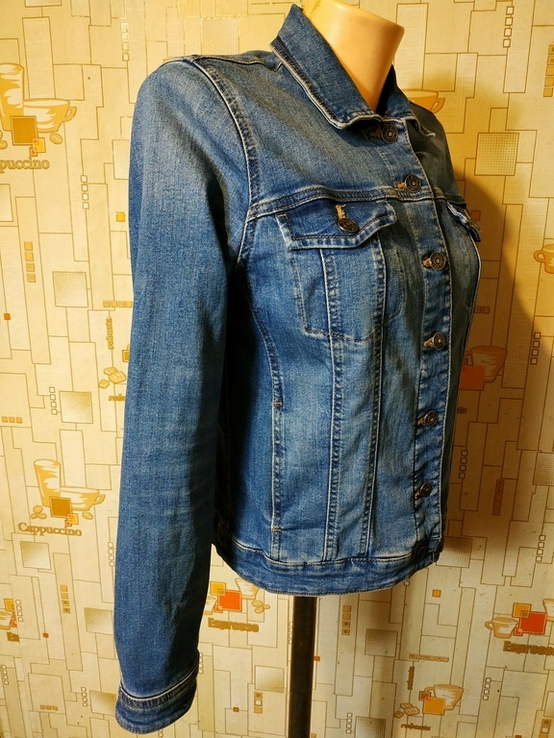 Куртка жіноча джинсова NEXT коттон р-р 14, фото №3