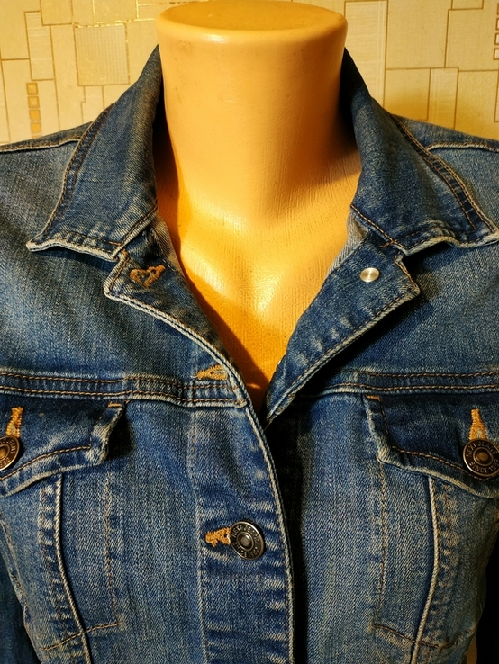 Куртка жіноча джинсова NEXT коттон р-р 14, фото №5