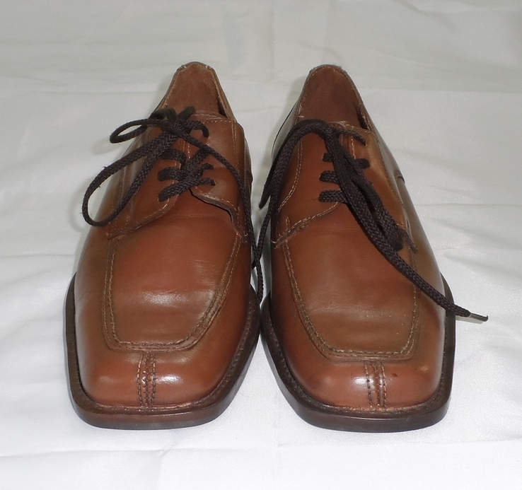 Туфлі чоловічі шкіряні коричневі 41 р., фото №3