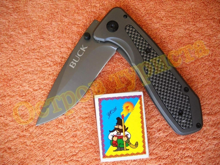 Нож складной Buck X53 Frame Lock клипса реплика, numer zdjęcia 6